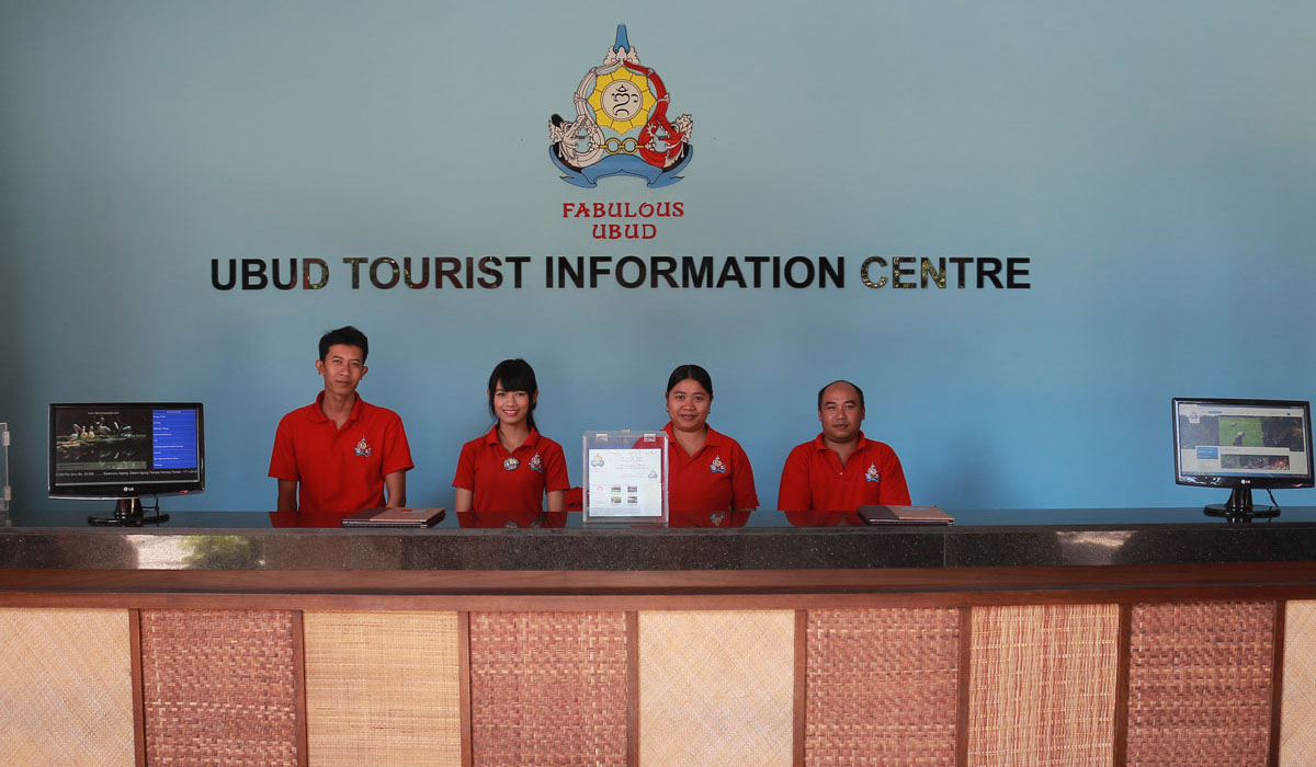 Fabulous Ubud at Ubud’s Tourist Information Centre holds the
key to greater exposure of Ubud&r